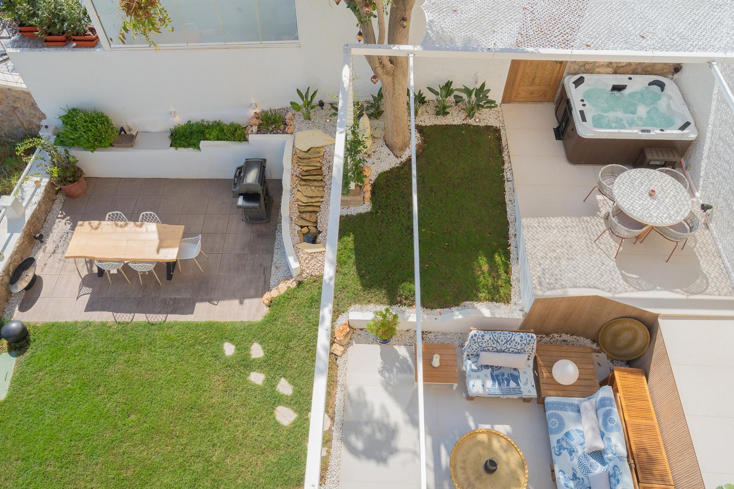トレモリノスPrivate 250Sqm Garden Duplex, Jacuzzi, Cinema, Sea View Escapeアパートメント エクステリア 写真